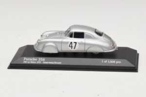Porsche 356 #47 Sauerwein / Brunet 24 Hours of Le Mans 1951 Minichamps 1:43 400516747 Diecast