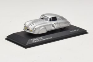 Porsche 356 #47 Sauerwein / Brunet 24 Hours of Le Mans 1951 Minichamps 1:43 400516747 Diecast - image 2 of 4
