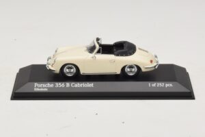 Porsche 356 B Cabriolet Ivory White Minichamps 1:43 400064332 Diecast