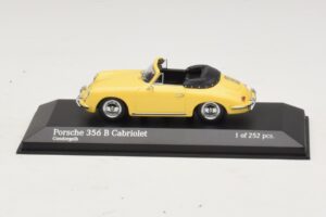 Porsche 356 B Cabriolet Yellow Minichamps 1:43 400064334 Diecast