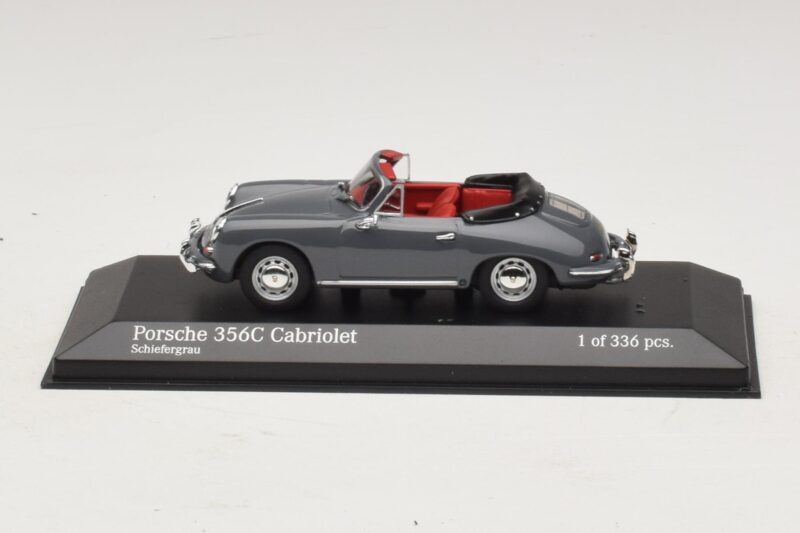 Porsche 356C Cabriolet Grey Minichamps 1:43 Porsche 356C Cabriolet Grey Minichamps 1:43 430062339 Diecast