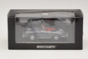 Porsche 356C Cabriolet Grey Minichamps 1:43 430062339 Diecast - image 4 of 4