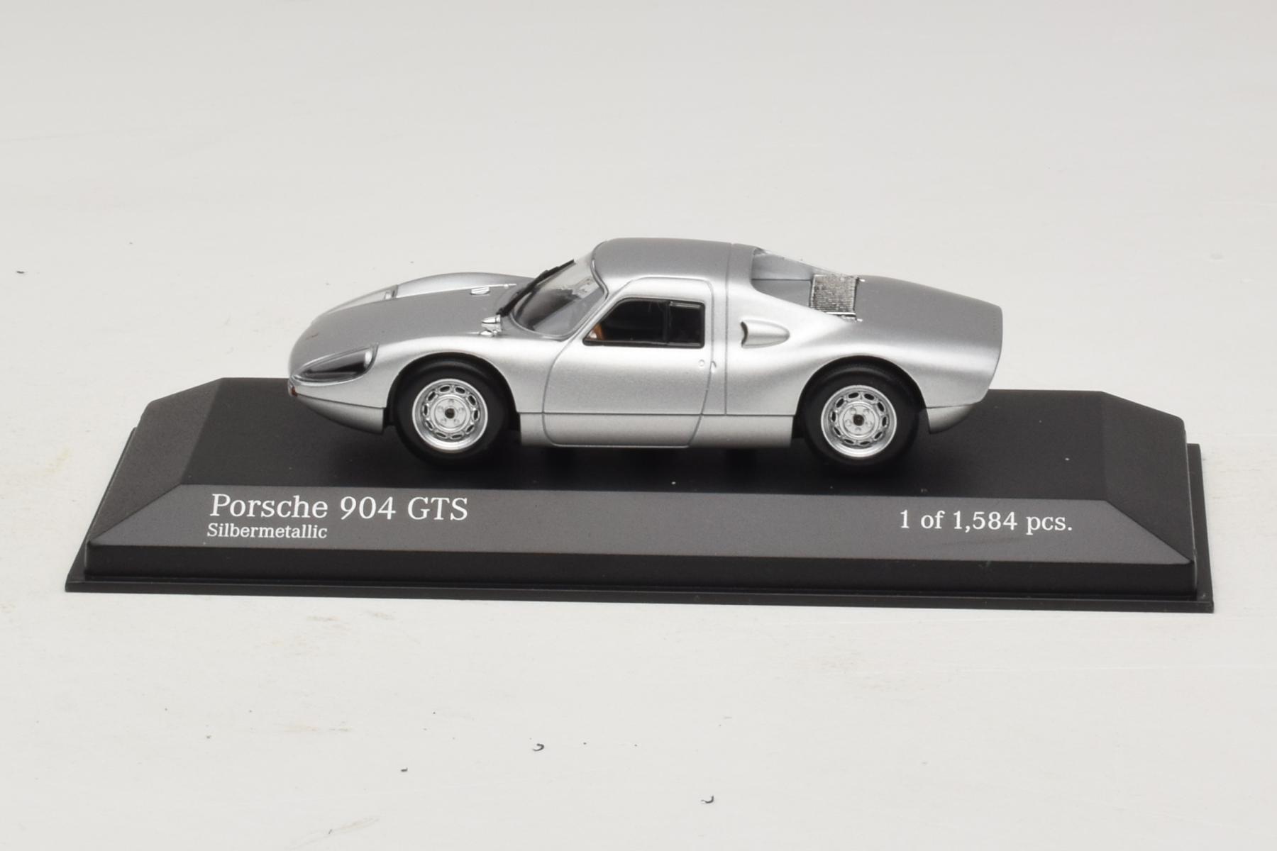 Minichamps Porsche 904 Carrera GTS 1:43 Silver 1964