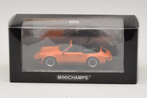 Porsche 911 930 Carrera Cabriolet Orange Minichamps 1:43 430062038 Diecast - image 4 of 4