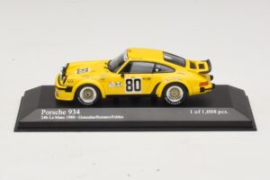 Porsche 911 934 #80 Gonzalez / Romero 24 Hours of Le Mans 1980 Minichamps 1:43 400806480 Diecast