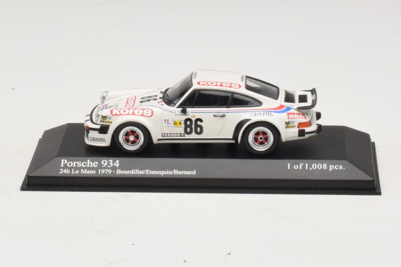 Porsche 911 934 #86 Bourdillat / Ennequin 24 Hours of Le Mans 1979 Minichamps 1:43 400796486 Diecast