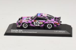 Porsche 911 934 #90 Bourdillat / Ennequin 24 Hours of Le Mans 1980 Minichamps 1:43 400806490 Diecast