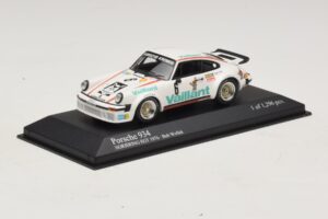 Porsche 911 934 Vaillant #6 B. Wollek Norisring EGT 1976 Minichamps 1:43 400766496 Diecast - image 2 of 4