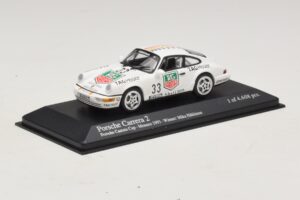 Porsche 911 964 Carrera 2 #33 M. Hakkinen Monaco Carrera Cup Winner 1993 Minichamps 1:43 430936033 Diecast - image 2 of 4