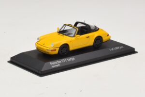 Porsche 911 964 Targa Yellow Minichamps 1:43 400061367 Diecast - image 2 of 4