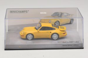 Porsche 911 964 Turbo S 3.3 Lightweight Minichamps 1:43 436069170 Diecast - image 4 of 5