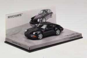 Porsche 911 964 Turbo S 3.6 30th Anniversary Black Minichamps 1:43 436069171 Diecast - image 2 of 5
