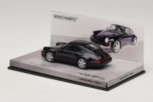 Porsche 911 964 Turbo S 3.6 30th Anniversary Black Minichamps 1:43 436069171 Diecast - image 3 of 5