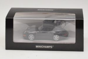 Porsche 911 964 Turbo S 3.6 30th Anniversary Black Minichamps 1:43 436069171 Diecast - image 5 of 5