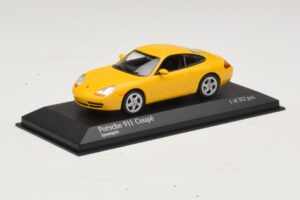 Porsche 911 991 Carrera Yellow Minichamps 1:43 410060221 Diecast - image 2 of 4