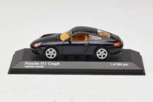 Porsche 911 991 Turbo S Blue Metallic Minichamps 1:43 410062220 Diecast