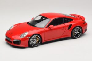 Porsche 911 991 Turbo S Red Minichamps 1:18 110062320 Diecast