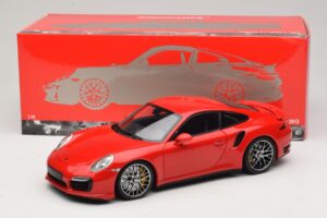 Porsche 911 991 Turbo S Red Minichamps 1:18 110062320 Diecast - image 8 of 8