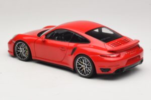 Porsche 911 991 Turbo S Red Minichamps 1:18 110062320 Diecast - image 7 of 8
