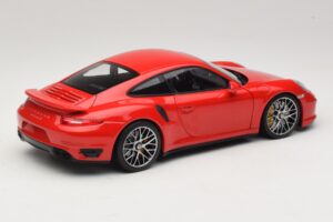Porsche 911 991 Turbo S Red Minichamps 1:18 110062320 Diecast - image 2 of 8