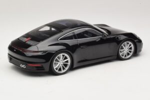 Porsche 911 992 Carrera 4S Black Minichamps 1:18 WAP0211120R992 Diecast - image 2 of 6