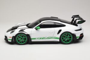 Porsche 911 992 GT3 RS Tribute to Carrera RS White Python Green Norev 1:12 127535 Diecast - image 3 of 6