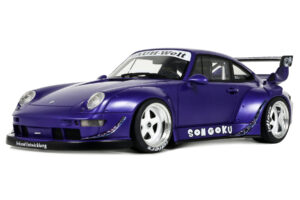 Porsche 911 993 RWB Son Goku Purple GT Spirit 1:18 Porsche 911 993 RWB Son Goku Purple GT Spirit 1:18 GT571 Resin