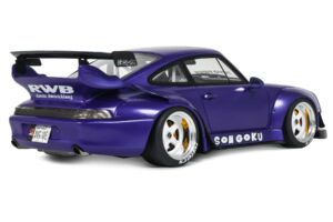 Porsche 911 993 RWB Son Goku Purple GT Spirit 1:18 GT571 Resin - image 2 of 5