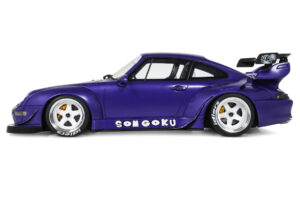 Porsche 911 993 RWB Son Goku Purple GT Spirit 1:18 GT571 Resin - image 3 of 5