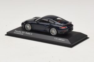 Porsche 911 996 Blue Metallic Minichamps 1:43 400061180 Diecast - image 3 of 4