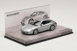 Porsche 911 996 Carrera 40th Anniversary Silver Minichamps 1:43 436061070 Diecast - image 2 of 5