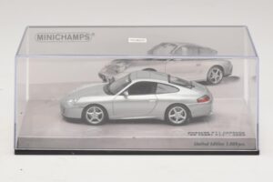 Porsche 911 996 Carrera 40th Anniversary Silver Minichamps 1:43 436061070 Diecast - image 5 of 5