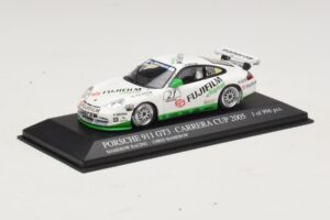 Porsche 911 996 GT3 Cup #21 Mamerow Porsche Carrera Cup Deutschland 2005 Minichamps 1:43 403056221 Diecast - image 2 of 4
