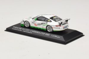 Porsche 911 996 GT3 Cup #21 Mamerow Porsche Carrera Cup Deutschland 2005 Minichamps 1:43 403056221 Diecast - image 3 of 4