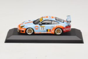 Porsche 911 996 GT3 RSR Gulf #73 Lefort / Lambert 1000km Spa 2005 Minichamps 1:43 400056473-P1 Diecast