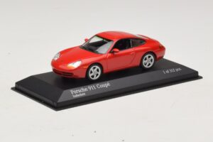 Porsche 911 996 Red Minichamps 1:43 400061181 Diecast - image 2 of 4