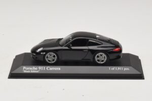 Porsche 911 997 Carrera Black Edition Minichamps 1:43 400066425 Diecast