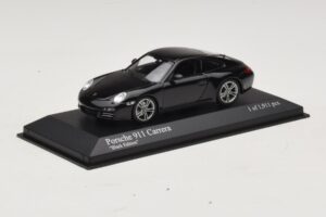Porsche 911 997 Carrera Black Edition Minichamps 1:43 400066425 Diecast - image 2 of 4