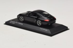 Porsche 911 997 Carrera Black Edition Minichamps 1:43 400066425 Diecast - image 3 of 4
