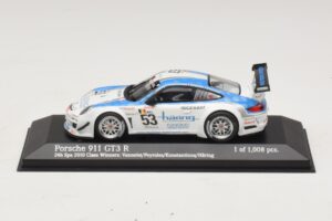 Porsche 911 997 GT3 R #53 Vannelet / Pyroles Class Winners 24 Hours of Spa 2010 Minichamps 1:43 400108953 Diecast