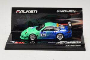 Porsche 911 997 GT3 R Falken #44 Nurburgring 2011 Minichamps 1:43 447116144 Diecast