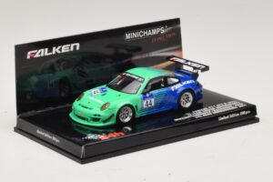 Porsche 911 997 GT3 R Falken #44 Nurburgring 2011 Minichamps 1:43 447116144 Diecast - image 2 of 5