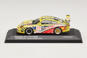 Porsche 911 997 GT3 RS #77 Konopka / Casadei 12 Hours of Sebring 2008 Minichamps 1:43 400086977 Diecast