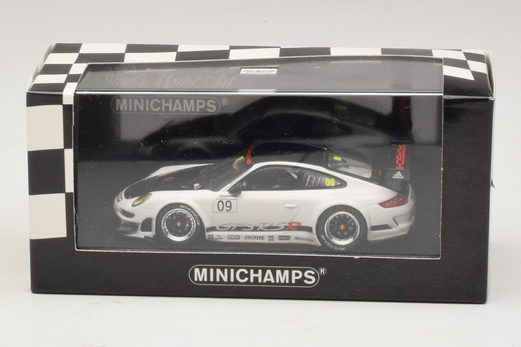 Minichamps Porsche 997 GT3 RSR #9 Presentation 1:43