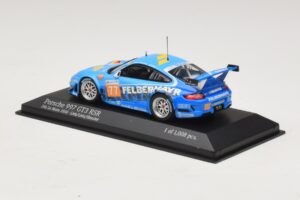 Porsche 911 997 GT3 RSR GT2 #77 M. Lieb / R. Lietz / W. Henzler 24 Hours of Le Mans 2010 Minichamps 1:43 410106977 Diecast - image 3 of 4