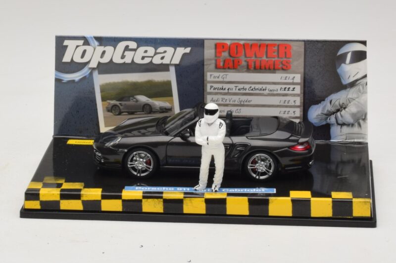Porsche 911 997 Turbo Cabriolet Black Top Gear Edition Minichamps 1:43 Porsche 911 997 Turbo Cabriolet Black Top Gear Edition Minichamps 1:43 519436930 Diecast