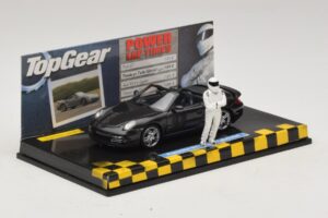 Porsche 911 997 Turbo Cabriolet Black Top Gear Edition Minichamps 1:43 519436930 Diecast - image 2 of 5