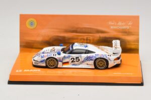 Porsche 911 GT1 #25 B. Wollek / T. Boutsen / H-J. Stuck 24 Hours of Le Mans 1996 Minichamps 1:43 403966625 Diecast