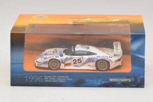 Porsche 911 GT1 #25 B. Wollek / T. Boutsen / H-J. Stuck 24 Hours of Le Mans 1996 Minichamps 1:43 403966625 Diecast - image 5 of 5