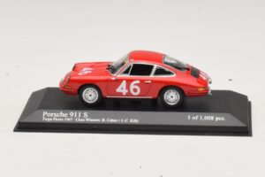 Porsche 911 S #46 Cahier / Killy Class Winners Targa Florio 1967 Minichamps 1:43 430676746 Diecast